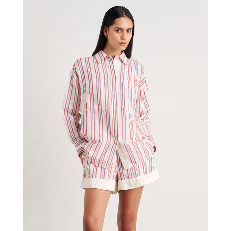 JAG Winona Stripe Ls Shirt image number 6
